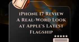 iPhone 17 front and back design showcasing Apple’s latest flagship