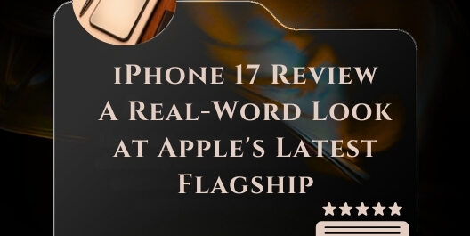 iPhone 17 front and back design showcasing Apple’s latest flagship